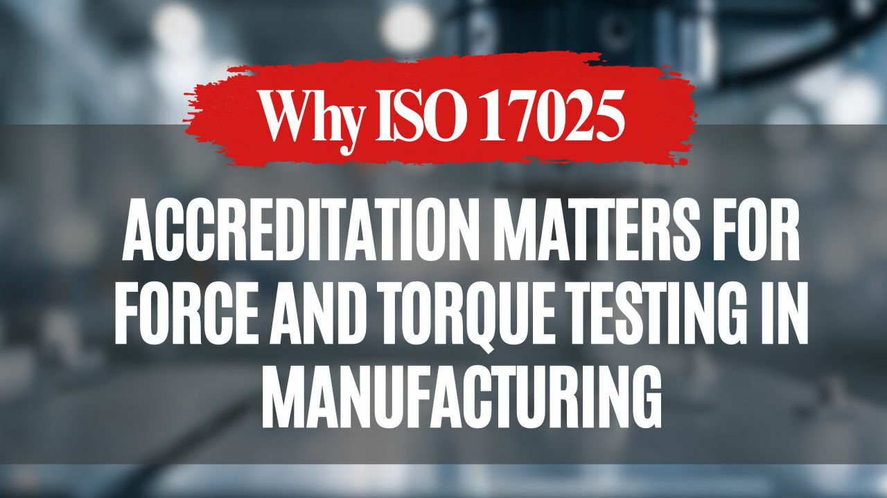 Accreditation Matters for Force and Torque Testing